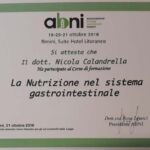 Corso di Aggiornamento - La NUTRIZIONE nel Sistema GASTROINTESTINALE